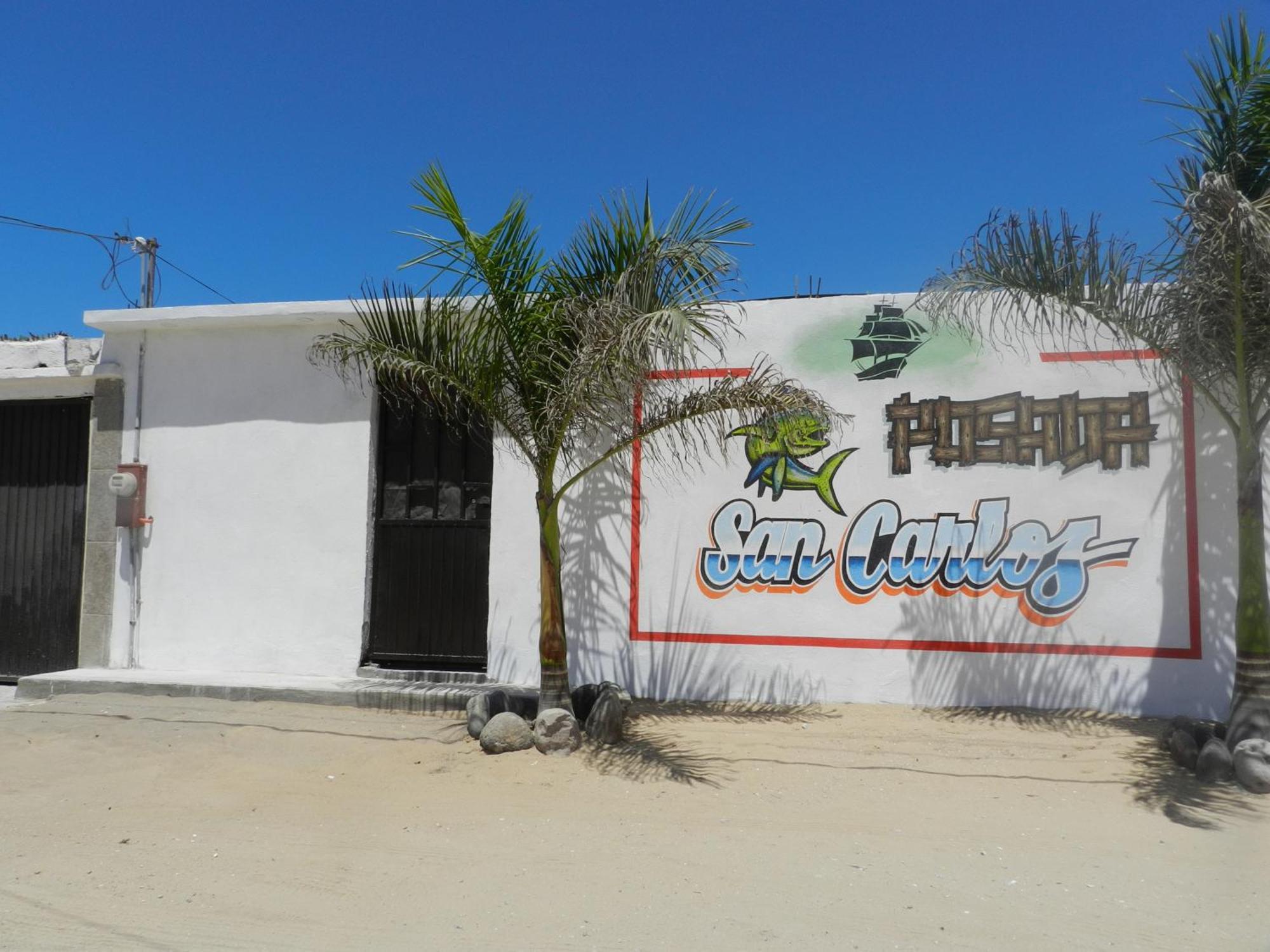 Posada San Carlos Puerto San Carlos Dış mekan fotoğraf